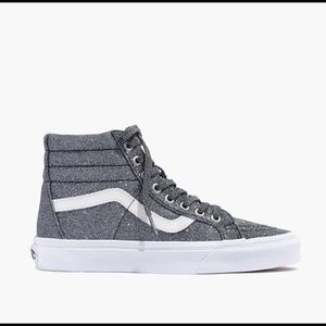 NWT Vans Unisex SK8-Hi Reissue in Black Glitter